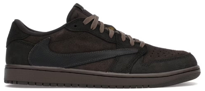 Jordan 1 Retro Low OG SP Travis Scott Velvet Brown SZ 12
