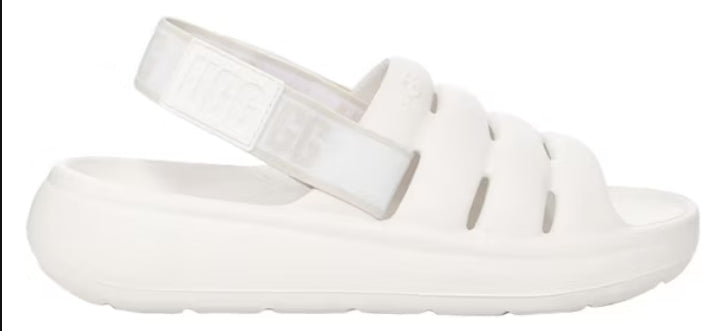 UGG Sport Yeah Slide Bright White (Women's) SZ 9/8M