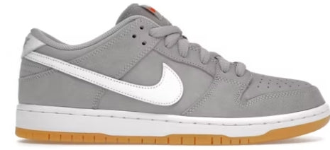 Nike SB Dunk Low Pro ISO Orange Label Wolf Grey Gum SZ 10 USED