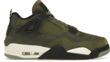 Jordan 4 Retro SE Craft Medium Olive SZ 11.5M (NO LID)