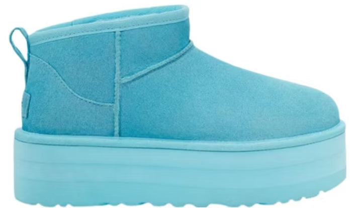 UGG Classic Ultra Mini Platform Boot Summer Sky (Women's) SZ 6