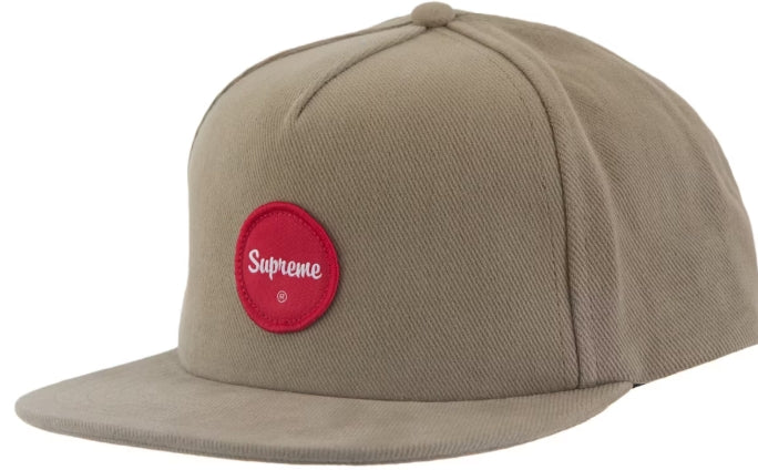 Supreme Twill Patch 5-Panel Khaki