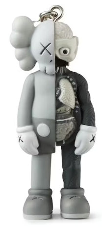 KAWS Tokyo First Flayed Companion Keychain Gray (2021)