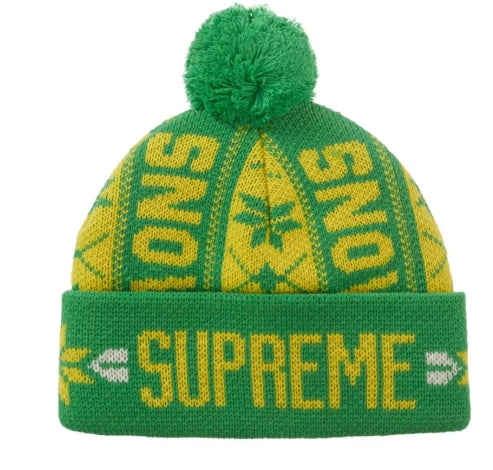 Supreme Snow Beanie Green