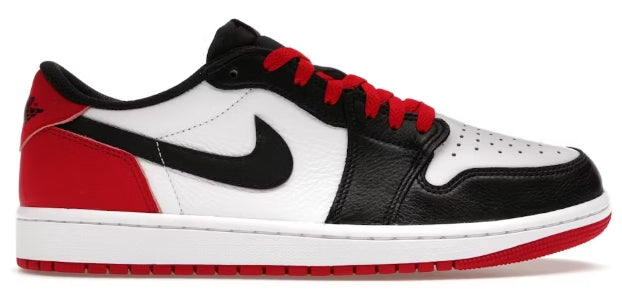 Jordan 1 Retro Low OG Black Toe (2023) SZ 11.5 USED REP BOX