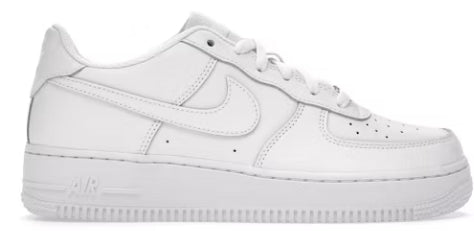 Nike Air Force 1 Low LE Triple White (GS) SZ 6.5Y