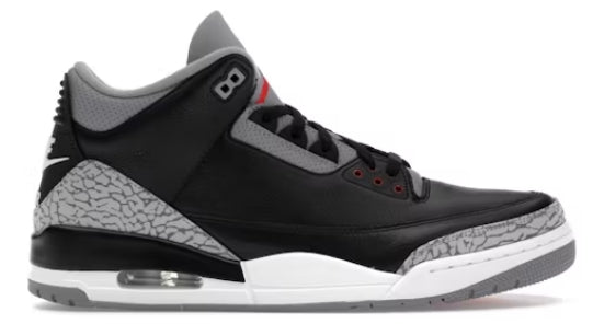 Jordan 3 Retro OG Black Cement (2024) (SZ 9.5)