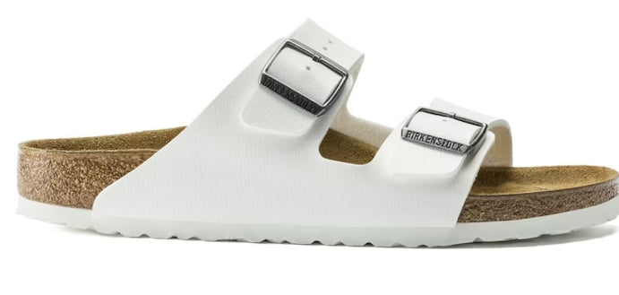 Birkenstock Arizona Birko-Flor White (Women's) (SZ 7W/5M)