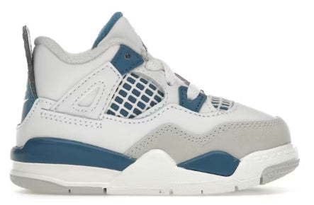 Jordan 4 Retro Military Blue (2024) (TD) SZ 8C MISSING LID