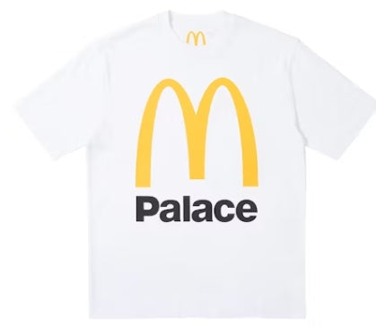 Palace x McDonald's Logo T-shirt White (SZ L)