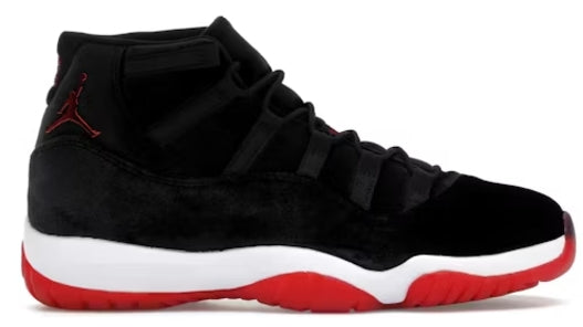 Jordan 11 Retro Bred Velvet (Women's) Sz 5 (NO BOX LID)