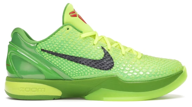 Nike Kobe 6 Protro Grinch (2020) SZ 6 USED