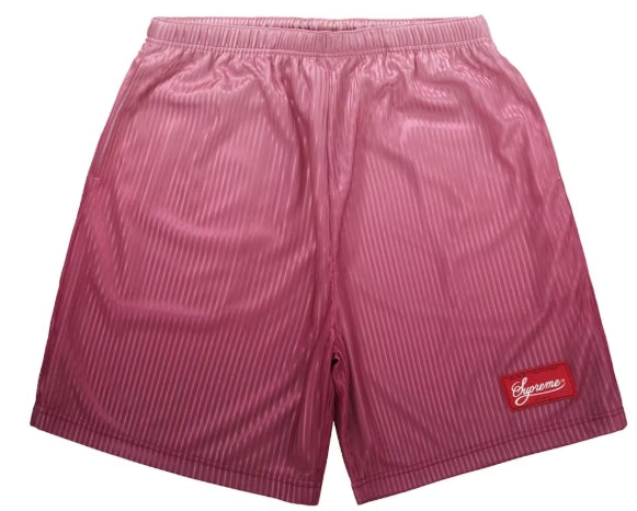 Supreme Gradient Mesh Stripe Short Magenta SZ S