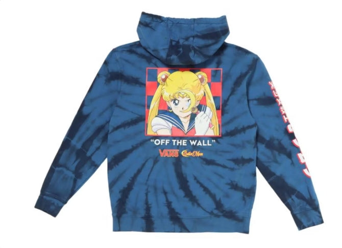 Vans x Pretty Guardian Sailor Moon Tye Dye Hoodie SZ Large