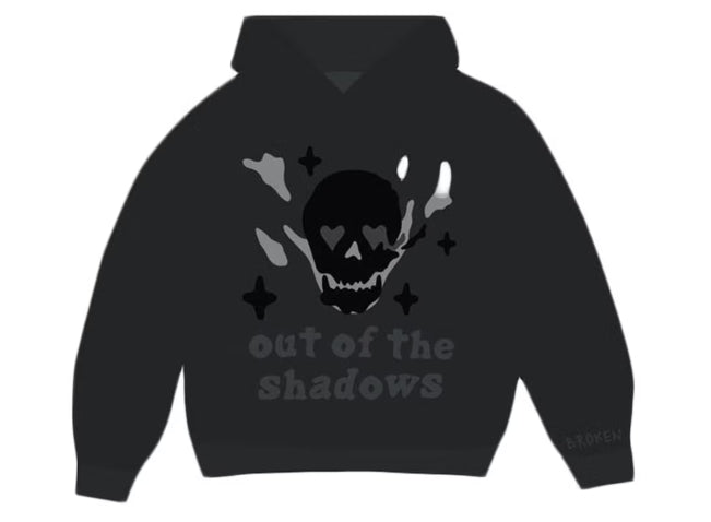 Broken Planet Out of the Shadows Hoodie Soot Black SZ L
