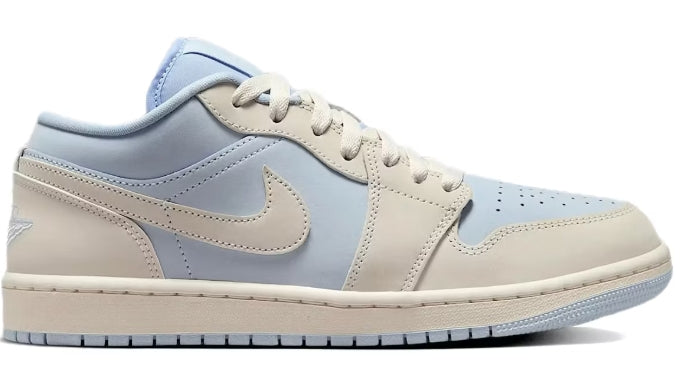 Jordan 1 Low SE Hydrogen Blue Sail (Women's) SZ 9 MISSING LID