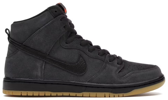 Nike SB Dunk High Orange Label Smoke Grey SZ 11 MISSING LID