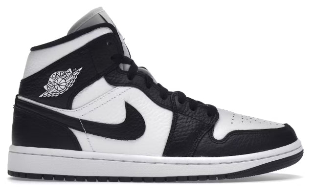 Jordan 1 Mid Split Black White (Women's) SZ 10W/8.5M YELLOWING