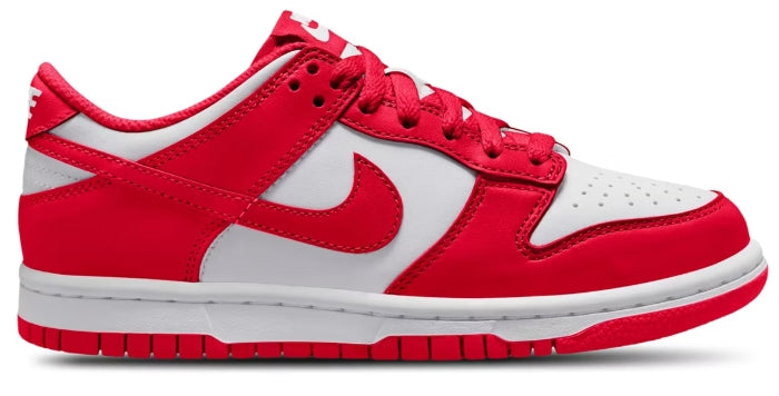 Nike Dunk Low White University Red (GS) SZ 5Y