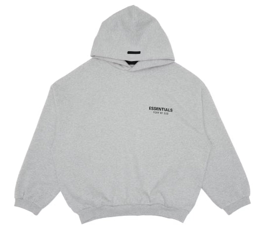 Fear of God Essentials Fleece Hoodie Light Heather Gray