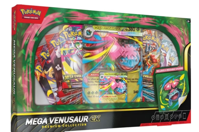 Pokémon Mega Evolution Venusaur ex Premium Collection