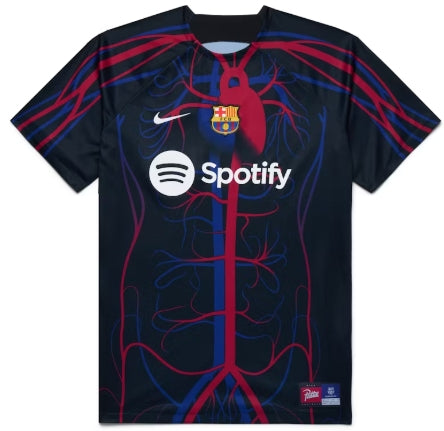 Patta x Barcelona FC Culers del Món Pre-Match Jersey YOUTH SZ M