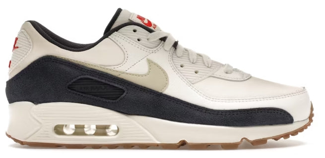 Nike Air Max 90 Rare Air Pale Ivory Thunder Blue SZ 9.5 MISSING LID