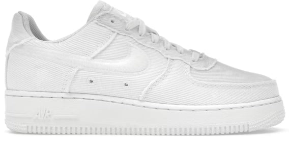Nike Air Force 1 Low Canvas Summit White Light Orewood Brown SZ 9 MISSING LID