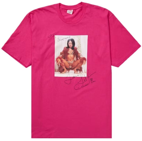 Supreme Lil Kim Tee Pink SZ LARGE