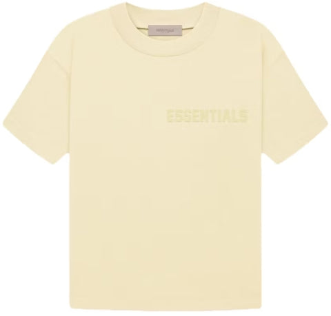 Fear of God Essentials T-shirt Canary SZ XXS