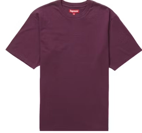 Supreme High Density Small Box S/S Top Plum SZ LARGE