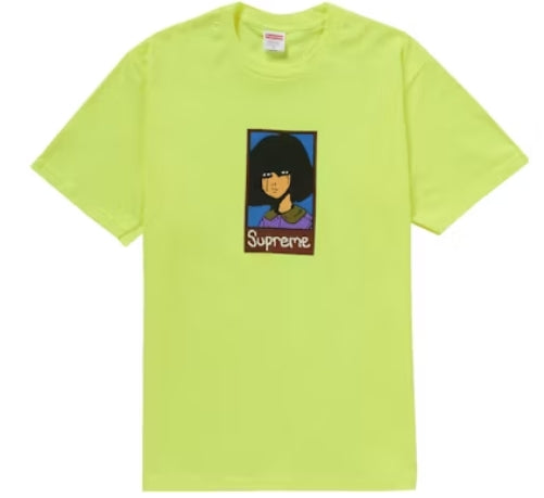 Supreme Emo Tee Fluorescent Yellow SZ MEDIUM