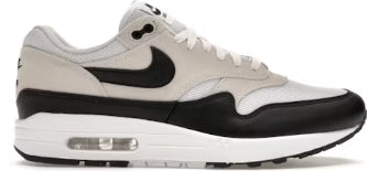 Nike Air Max 1 Essential Summit White Black SZ 9.5 MISSING LID