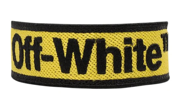 OFF-WHITE Knot Bracelet Yellow/Black