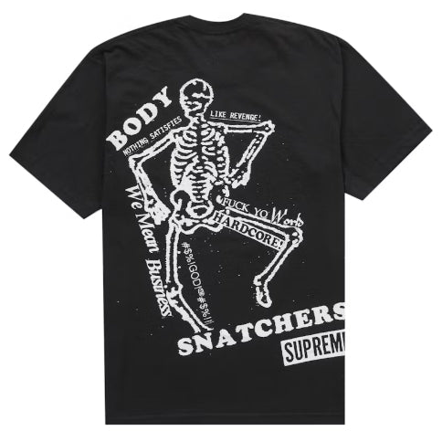 Supreme Body Snatchers Tee Black SZ S