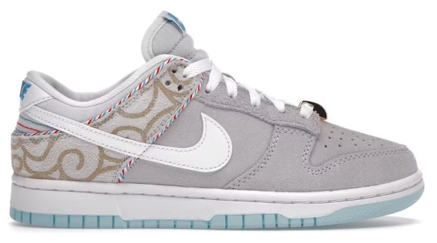 Nike Dunk Low SE Barber Shop Grey SZ 11