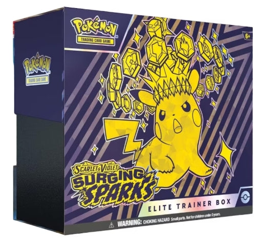 Pokémon Scarlet & Violet Surging Sparks Elite Trainer Box