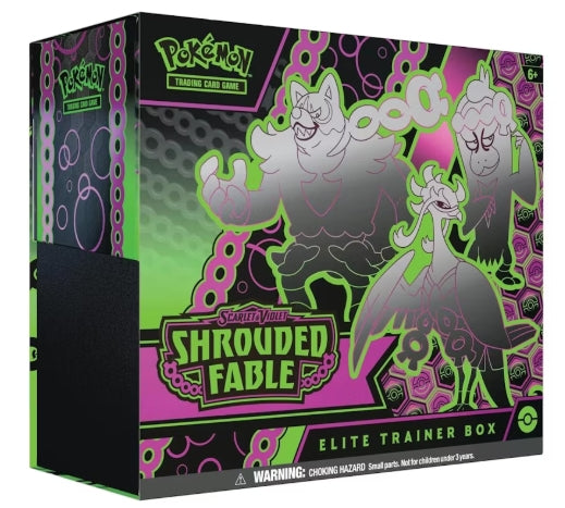 Pokémon Scarlet & Violet Shrouded Fable Elite Trainer Box