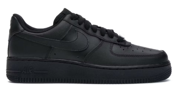 Nike Air Force 1 Low '07 Black (Women's) SZ 5/3.5M MISSING LID
