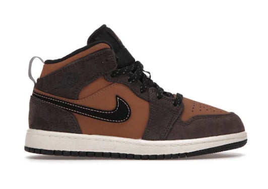 Jordan 1 Mid SE Dark Chocolate (PS) 12C