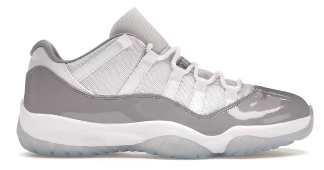 Jordan 11 Retro Low Cement Grey SZ 9 USED 1X (NO LID)