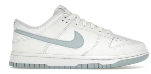 Nike Dunk Low White Light Armory Blue SZ 9M/10.5W (NO LID)