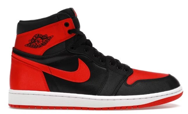 Jordan 1 Retro High OG Satin Bred (Women's) SZ 10/8.5M NO BOX