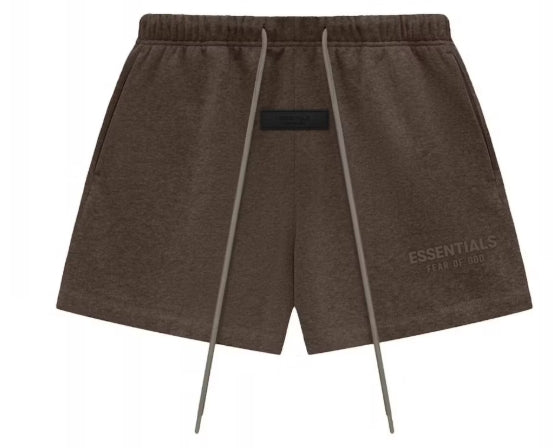 Fear of God Essentials Core Collection Sweatshort Heather Wood SZ XXL