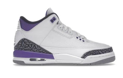 Jordan 3 Retro Dark Iris (GS) (USED, NO BOX) sz 6Y