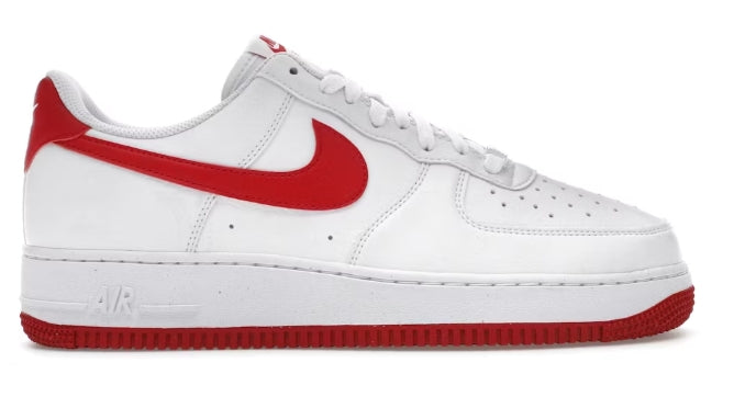 Nike Air Force 1 Low '07 Next Nature White Volt Gym Red (Women's) SZ 9.5W/8M (NO BOX)