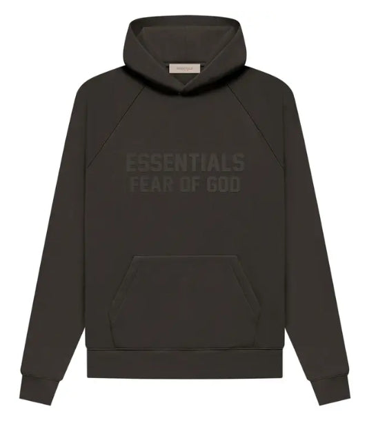 Fear of God Essentials Hoodie 'Off Black' SZ SMALL