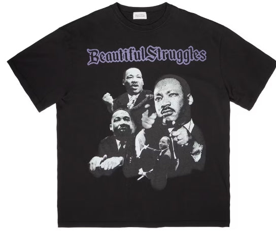 Beautiful Struggles I Have A Dream Oversized Fit T-Shirt Black SZ XL
