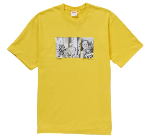Supreme Mister Cartoon Pow Tee Yellow SZ LARGE