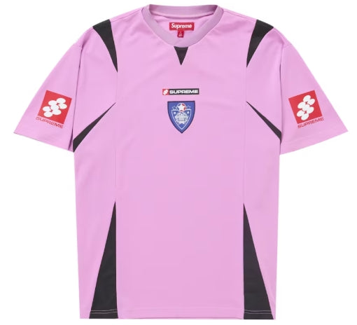 Supreme Crest Soccer Jersey Pink SZ LARGE